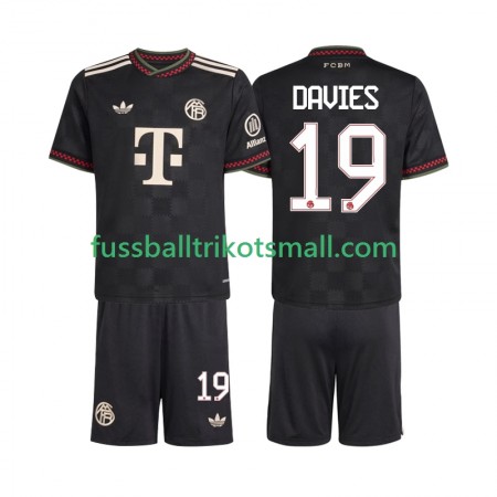 Fußballtrikots Bayern München Alphonso Davies 19 Kinder 2025-2026 Kurzarm 3rd trikot kaufen